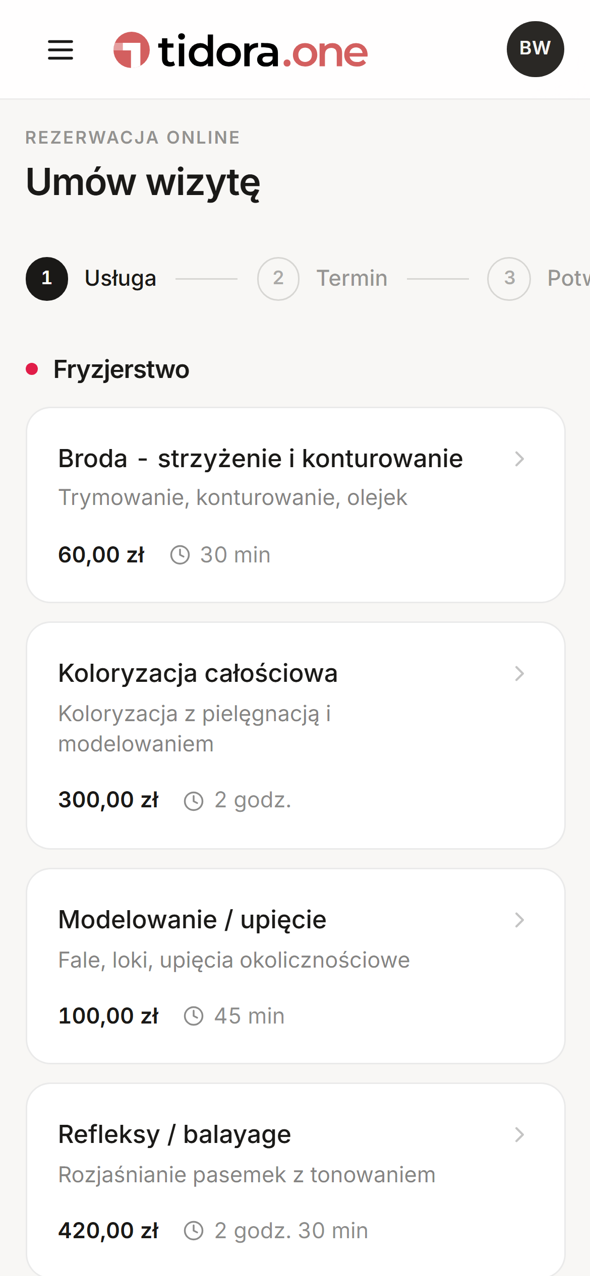 Rezerwacja online oczami klienta